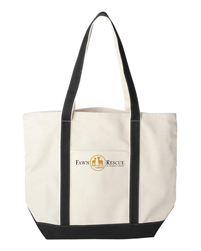 Luxe Large Heavy Canvas Boat Bag – Fawn Rescue of Sonoma County